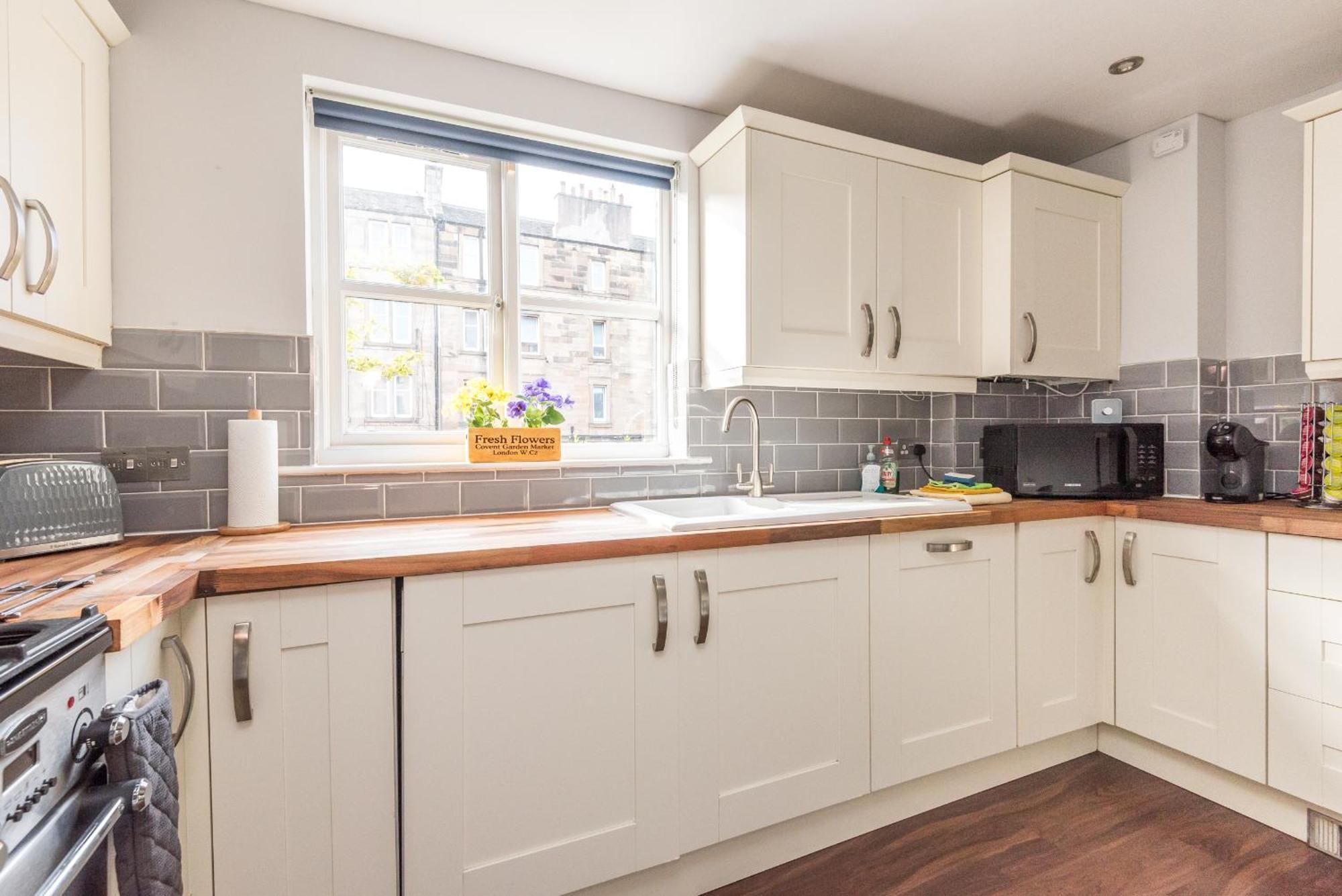 Roseburn Apartment, Edinburgh - 2 Bedrooms, Free Parking Kültér fotó