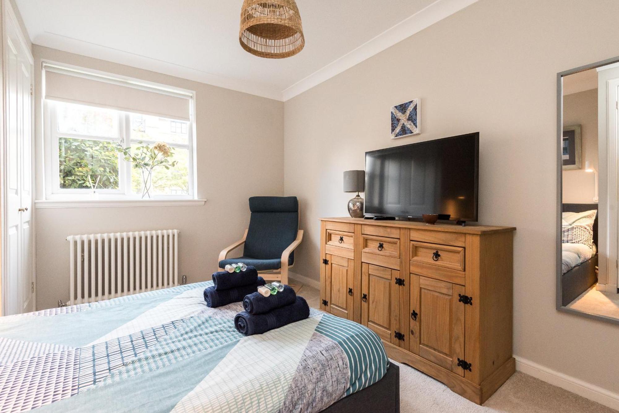 Cosy Roseburn Apartment, Edinburgh - 2 Bedrooms, Free Parking Kültér fotó